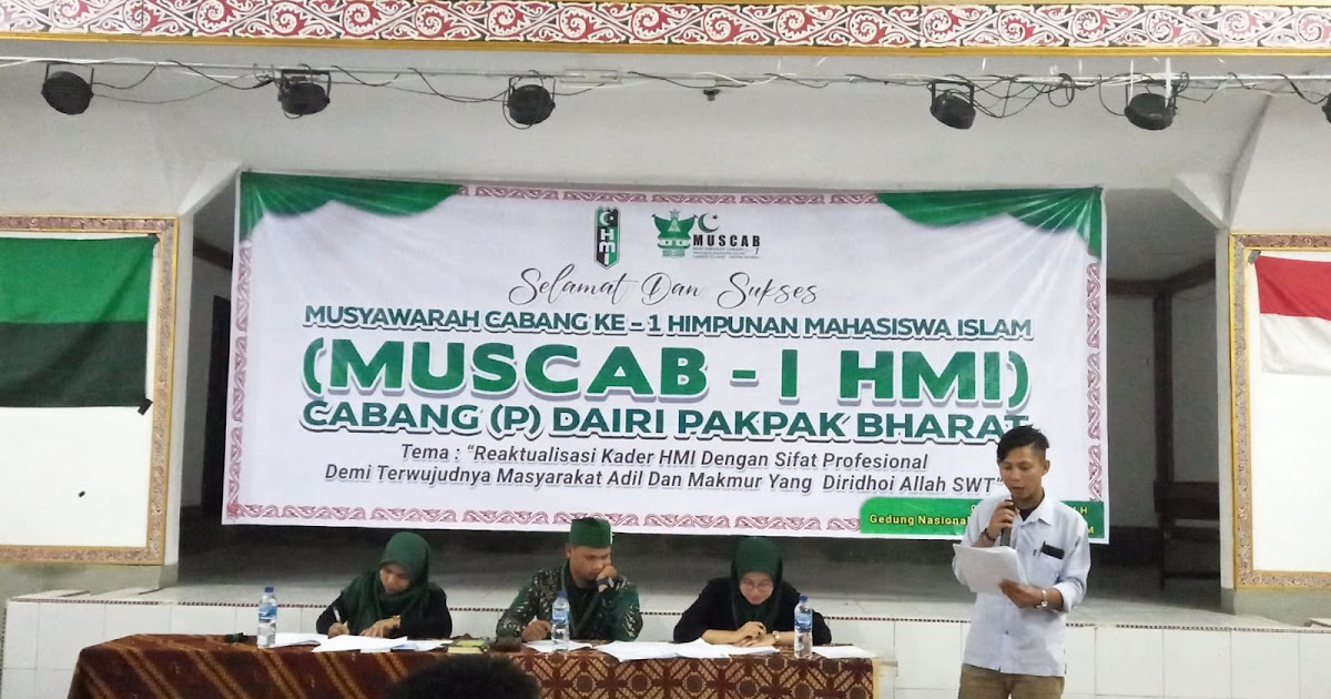 HMI oelamasi Gelar Musyawarah Cabang